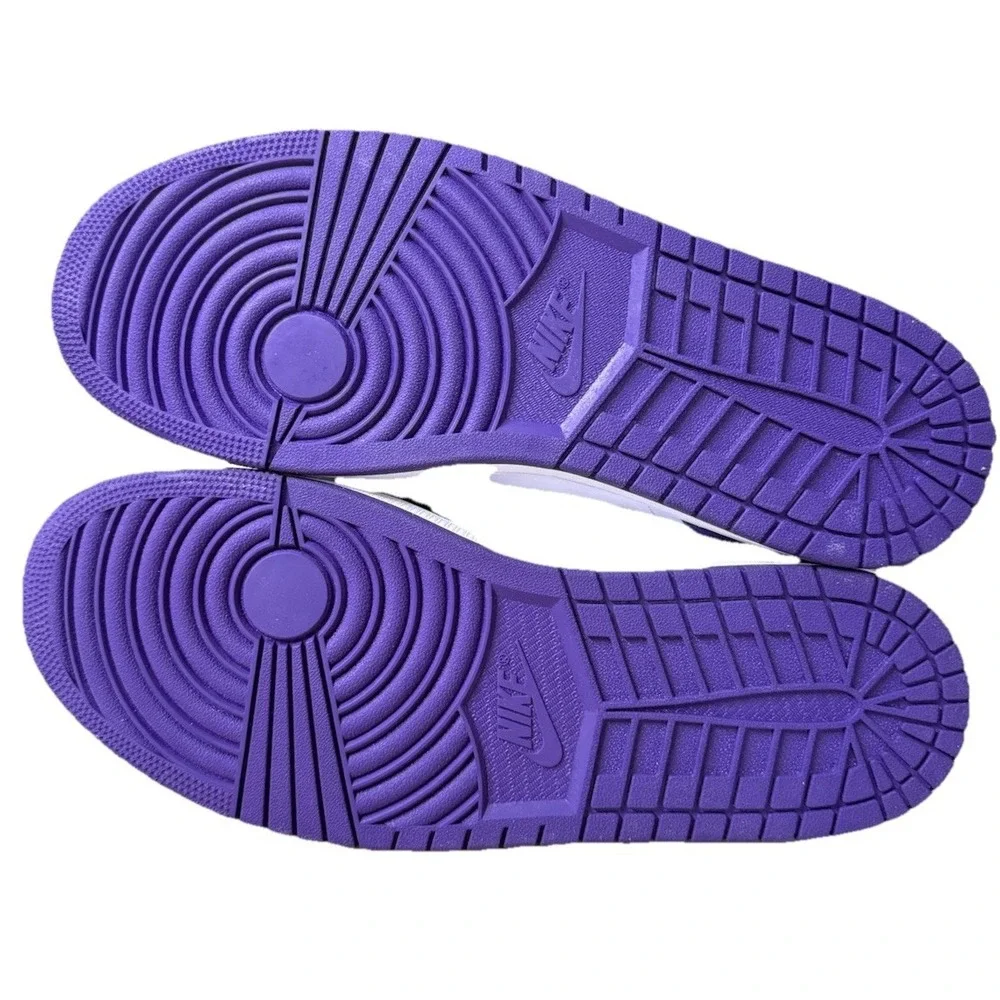 Nike Air Jordan 1 Mid SE Varsity Purple | 852542-105 Men Size 12.5
